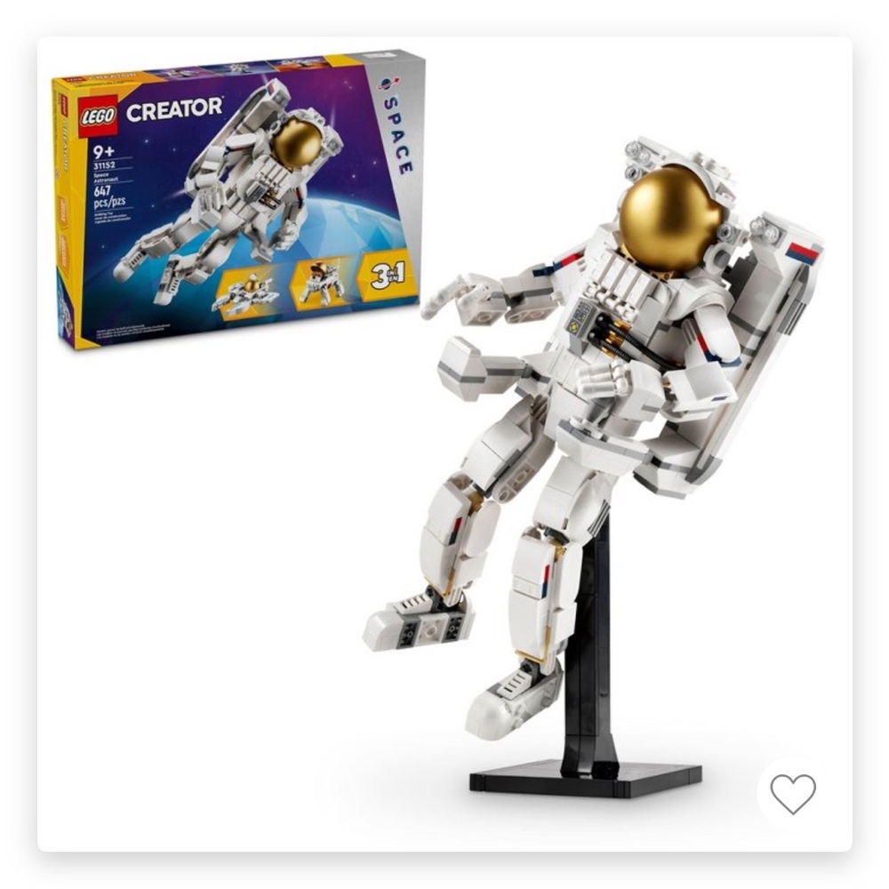 NWT lego Creator 3in 1 space